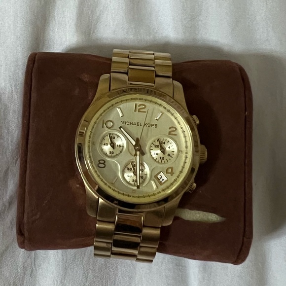 Michael Kors gold watch